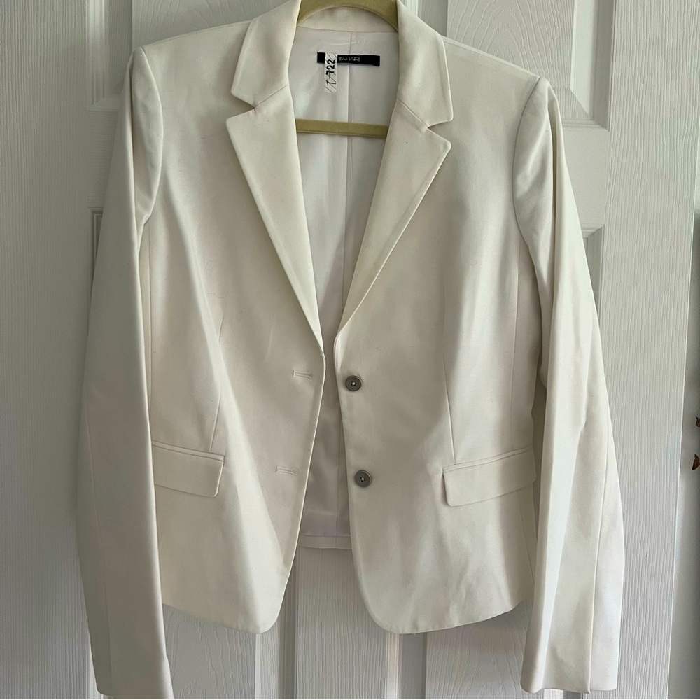 White blazer